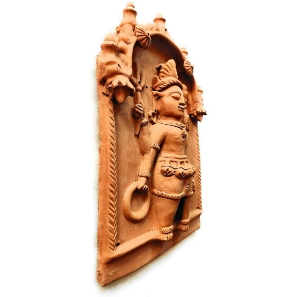 Molela Terracotta Bhairava Lok Devta Plaque