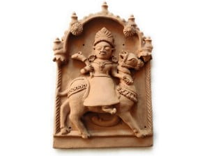 Sandhaya Mata Molela Terracotta Plaque