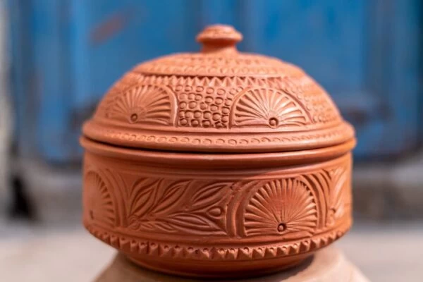 Designer Terracotta Roti Box