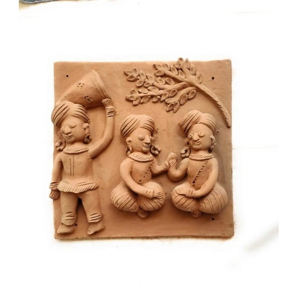 Terracotta Plaques (Set of Four)