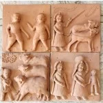 Krishna Terracotta Plaques