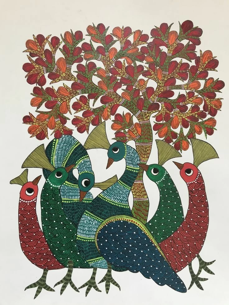 Gond Painting | Incredible Art | Gond Pradhan | The Gonds | Gond Art