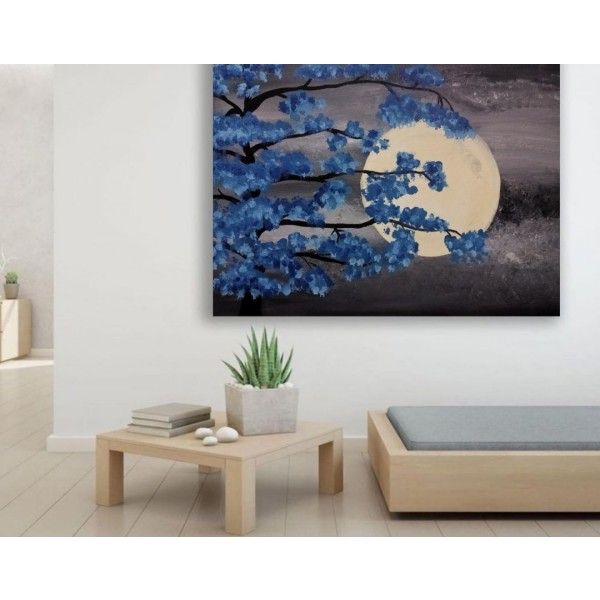 Night Moon Painting | Night Moon Painting |