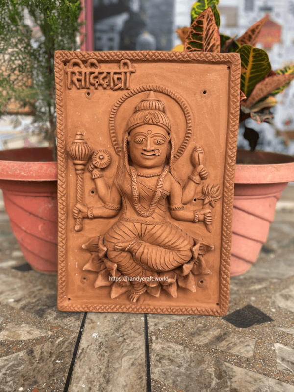 Nine Manifestations of Navratri Shakti, Clay Work, Terracotta art